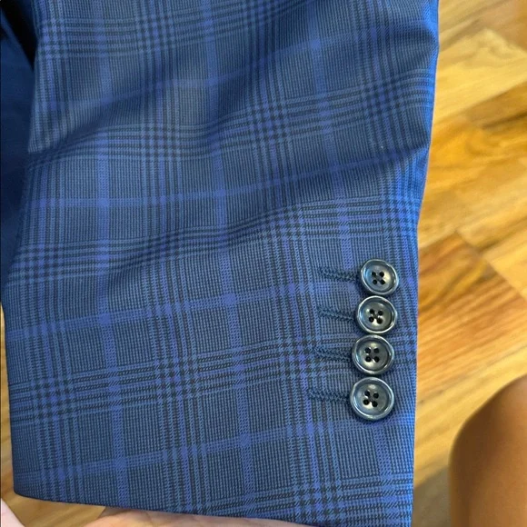 Coppley Blue Plaid Blazer - Picture 4 of 7